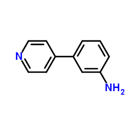 3-吡啶-4-基苯胺结构式