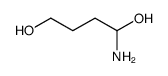 1-aminobutane-1,4-diol Structure