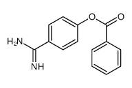 4-脒苯基苯甲酸盐酸盐结构式