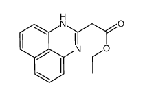 ethyl 2-(1H-perimidin-2-yl)acetate Structure