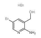 2-AMINO-5-BROMO-3-(HYDROXYMETHYL)PYRIDINE HYDROBROMIDE Structure