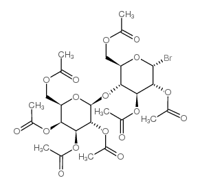 Bromo Heptaacetyl-D-lactoside结构式
