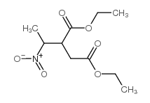 diethyl 2-(1-nitroethyl)butanedioate Structure