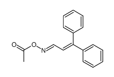 (E)-β-phenylcinnamaldoxime O-acetate结构式