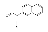 2-(naphthalen-2-yl)-3-oxopropanenitrile结构式