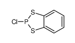 2-chloro-1,3,2-benzodithiaphosphole结构式
