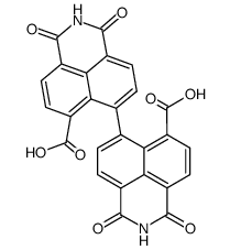 1,1',3,3'-tetraoxo-2,2',3,3'-tetrahydro-1H,1'H-[6,6'-bibenzo[de]isoquinoline]-7,7'-dicarboxylic acid Structure