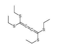1,1,4,4-tetrakis(ethylsulfanyl)buta-1,2,3-triene结构式