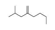 2-methyl-4-methylideneoctane Structure
