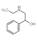 alpha-((Ethylamino)methyl)benzyl alcohol Structure
