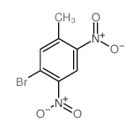 1-bromo-5-methyl-2,4-dinitro-benzene Structure