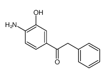 1-(4-amino-3-hydroxyphenyl)-2-phenylethanone Structure