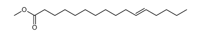 11-Hexadecenoic acid methyl ester Structure