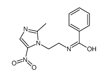 N-[2-(2-methyl-5-nitro-1H-imidazol-1-yl)ethyl]benzamide Structure