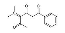 4-(Dimethyl-λ4-sulfanylidene)-1-phenyl-hexane-1,3,5-trione结构式
