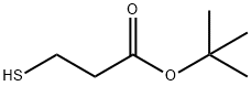 3-巯基丙酸叔丁酯结构式