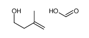 formic acid,3-methylbut-3-en-1-ol Structure
