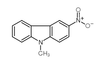 9-甲基-3-硝基-9h-咔唑结构式