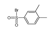 3,4-dimethylbenzenesulfonyl bromide Structure