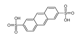 anthracene-2,6-disulfonic acid Structure