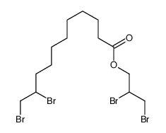 2,3-dibromopropyl 10,11-dibromoundecanoate Structure