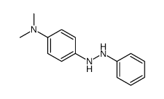 N,N-dimethyl-4-(2-phenylhydrazinyl)aniline结构式