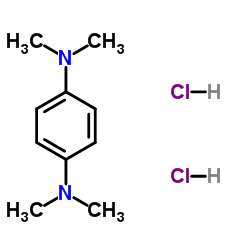 N,N,N',N'-四甲基对苯二胺 二盐酸盐结构式