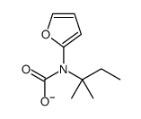 TERT-AMYL-2-FURYLCARBAMATE结构式