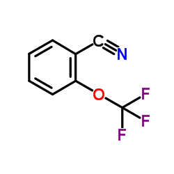 邻三氟甲氧基苯腈结构式