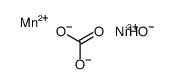 manganese(2+),nickel(2+),carbonate,hydroxide Structure