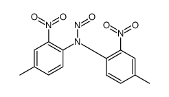 N,N-bis(4-methyl-2-nitrophenyl)nitrous amide Structure