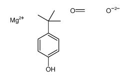 甲醛与[4-(1,1-二甲基乙基)苯酚与氧化镁的化合物]的聚合物结构式