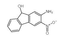 9H-Fluoren-9-ol,2-amino-3-nitro-结构式