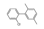 2'-chloro-2,5-dimethyl-1,1'-biphenyl结构式