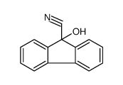9-hydroxyfluorene-9-carbonitrile Structure
