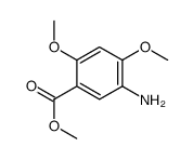 5-氨基-2,4-二甲氧基苯甲酸甲酯结构式