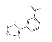 3-(1H-四唑-5-基)苯甲酸结构式