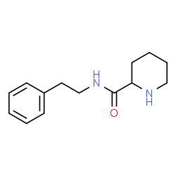 N-(2-phenylethyl)piperidine-2-carboxamide Structure