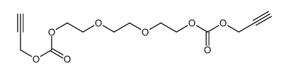 2-[2-(2-prop-2-ynoxycarbonyloxyethoxy)ethoxy]ethyl prop-2-ynyl carbonate Structure