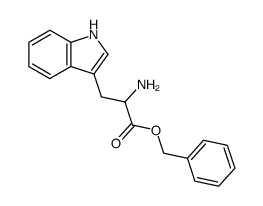 tryptophan benzyl ester Structure