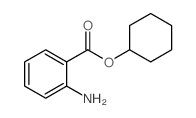 2-氨基-苯甲酸环己酯结构式