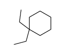 1,1-diethylcyclohexane结构式