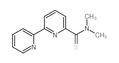 [2,2'-Bipyridine]-6-carbothioamide,N,N-dimethyl-结构式