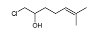 1-chloro-6-methyl-5-hepten-2-ol Structure