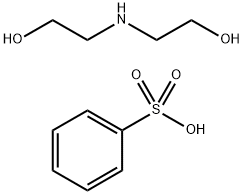 Benzenesulfonic acid, 4-C10-13-sec-alkyl derivs., compds. with diethanolamine Structure