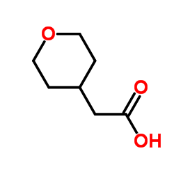 四氢吡喃-4-乙酸结构式