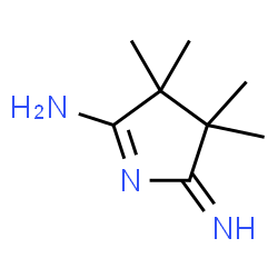2H-Pyrrol-5-amine,3,4-dihydro-2-imino-3,3,4,4-tetramethyl- Structure