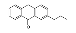 2-propyl-anthrone Structure