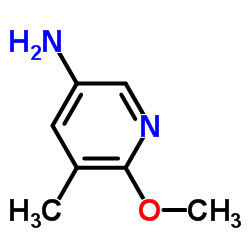 6-Methoxy-5-methyl-3-pyridinamine Structure