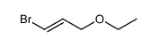 1-bromo-3-ethoxy-1-propene结构式